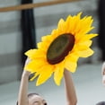 thumbnail image 3 of 2pcs Fake Sunflower Head Hand Held Sunflower Props for Sports Competition Dance Performance, 3 of 8