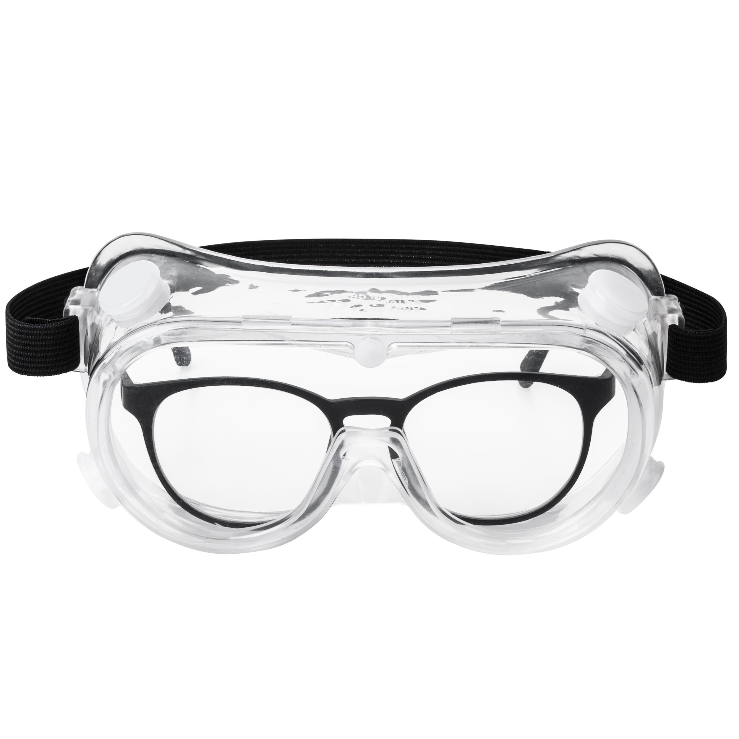 Safety Goggles Over Glasses Clear Lens  Eye Protection Eyewear 