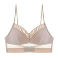 thumbnail image 2 of Bralette de encaje sexy para mujer, sin espalda, top corto en forma de U, ropa interior sexy, 2 of 8