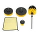 thumbnail image 3 of Cepillo de taladro PP de alta dureza Universal 635 Vástago hexagonal Limpiador eléctrico Kit de detalles de automóviles para baño para lechada para taladros eléctricos, 3 of 8