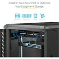 thumbnail image 6 of StarTech 1U Server Rack Cabinet Shelf - Fixed 20 Deep Cantilever Rackmount Tray for 19" Data/AV/Network Enclosure w/cage nuts, 6 of 8