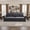 Grey, variant on Chesterfield Sofa Bed, 93.7" King Pull Out Sleeper, 3-in-1 Velvet Convertible Couch with Nailhead Trim and Rolled Arm, Black