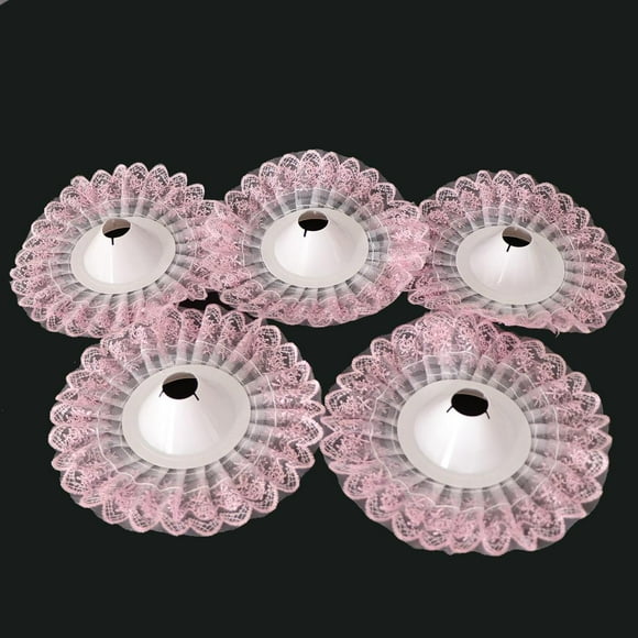 5 Piezas de Cuello de Encaje Ramo para Boda Ramo de Rosado Yotijar titular de ramo