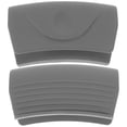 thumbnail image 4 of Silicone Pot Handle Cover Heat Resistant for Home Silver 1 Pair, 4 of 8