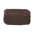 thumbnail image 4 of Unique Bargains 1 Pc Headband Horizontal Stripes Wide Fabric Hairband for Women Coffee Color, 4 of 5