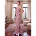 thumbnail image 4 of Conjunto Elegante de 2 Piezas Chaleco Entallado y Pantalón Palazzo para Mujer, 4 of 5