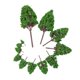 thumbnail image 4 of Modelo 22 unids Mini modelos de escala de árboles de plástico verde arquitectónico jardín decoración árbol juguetes tren ferrocarril paisaje paisaje diseño Eccomum Modelo, 4 of 7