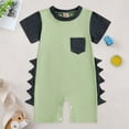 thumbnail image 2 of Baby Onesies Boy Newborn Baby Boys Girls Cartoon Dinosaur Outfit Romper Jumpsuit Outfits Clothes, 2 of 8