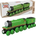 thumbnail image 1 of Thomas & Friends Wooden Railway Henry Engine and Coal Car, 1 of 6