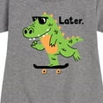 thumbnail image 3 of Instant Message - Later Gator - Toddler & Youth Girls Fleece Dress, 3 of 6