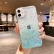 thumbnail image 1 of Funda de teléfono transparente con purpurina para iPhone 13 12 Pro 11 14 Pro Max XS Max XR X 7 8 Plus SE 2020, bonita funda con lentejuelas de arcoíris degradadas Tan Jianjun unisex, 1 of 2