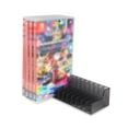 thumbnail image 4 of Matsuzay 2 soportes para CD, estante para discos, soporte para tarjetas de juego, a prueba de golpes, tamaño compacto, comodidad, montaje de Videojuegos y accesorios, 4 of 6