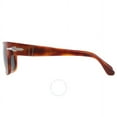 thumbnail image 3 of Persol Polarized Dark Blue Rectangular Unisex Sunglasses PO3315S 96/3R 55, 3 of 5