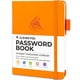 thumbnail image 1 of Libro contraseñas Clever Fox. Organizador direcciones y contraseñas en Internet. Cuaderno registros con pestañas alfabéticas. Diario pequeño tamaño bolsillo para inicios de sesión (Naranja), 1 of 3