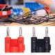 thumbnail image 1 of Juego de conectores banana kit de conectores bananas de doble fila de latón de 4 mm Conexión firme Trabajo seguro para altavoz ANGGREK Otros, 1 of 8