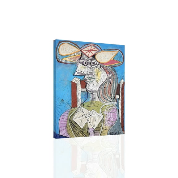Pablo Picasso - Seated Woman - Canvas OR Print Wall Art