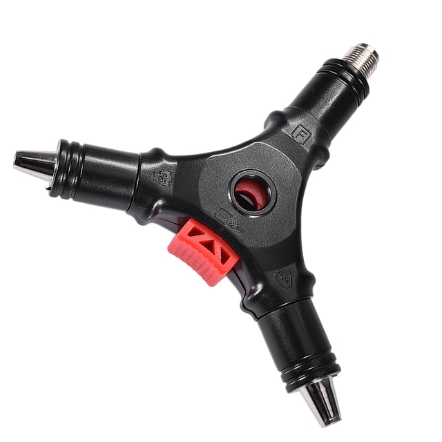 Herramienta de compresión coaxial Bling Bling cabezal F conector RG59 RG6 pelacables coaxiales