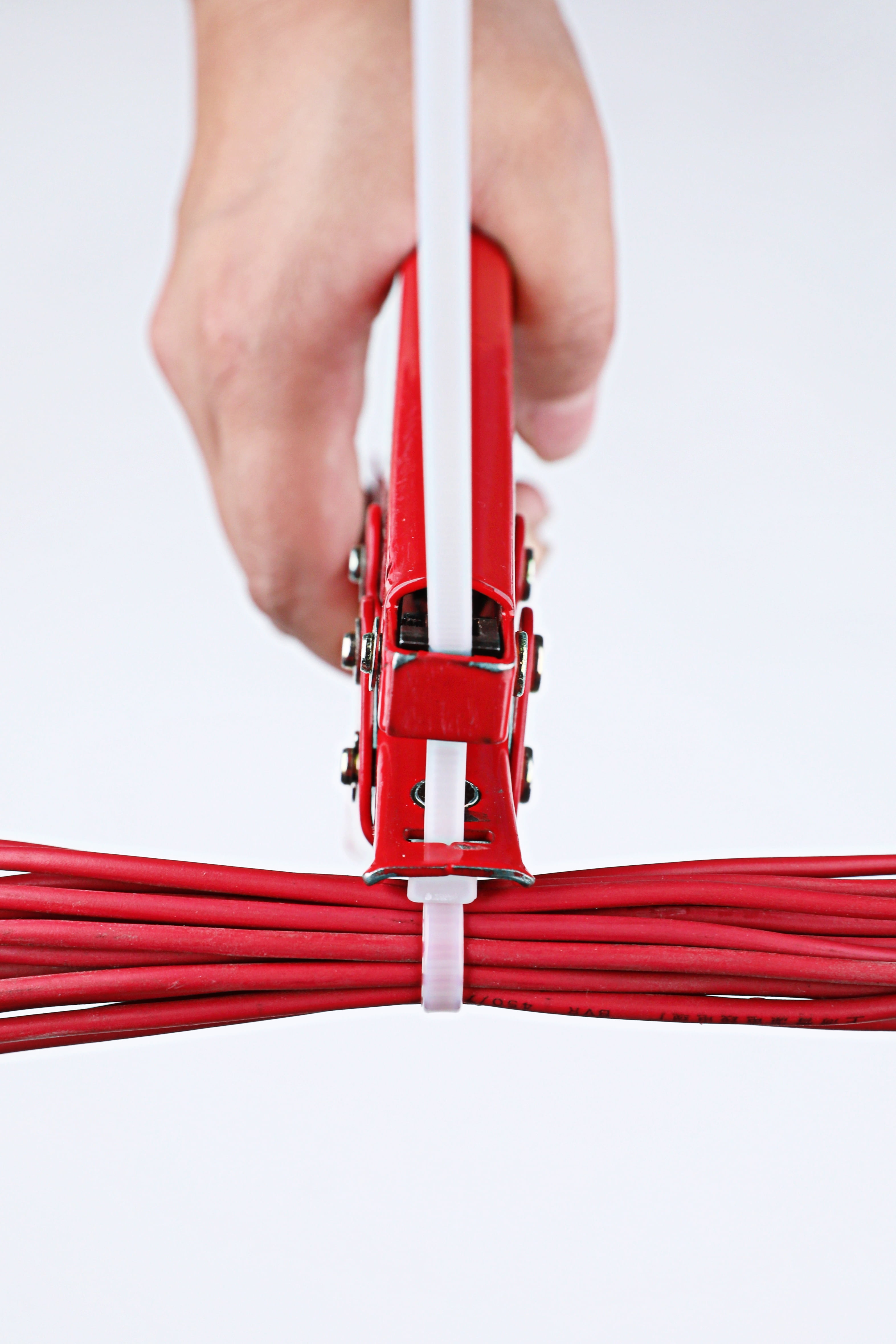 Hyper Tough 8inch Cable Tie Natural 20Pcs