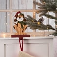 thumbnail image 6 of 7.75" Vibrant Unique Wooden Dog Stocking Holder, 6 of 6
