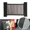 thumbnail image 2 of Safe and Secure Car Trunk Storage Net Bag Cargo Elastic Mesh Holder 20*35cm, 2 of 4