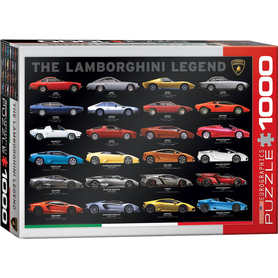 Lamborghini Legends 1000 piece puzzle 