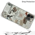 thumbnail image 4 of Newspaper Collage Case Compatible with iPhone 12 and 12 Pro,Unique Trendy Design TPU Bumper Cover Case, 4 of 5