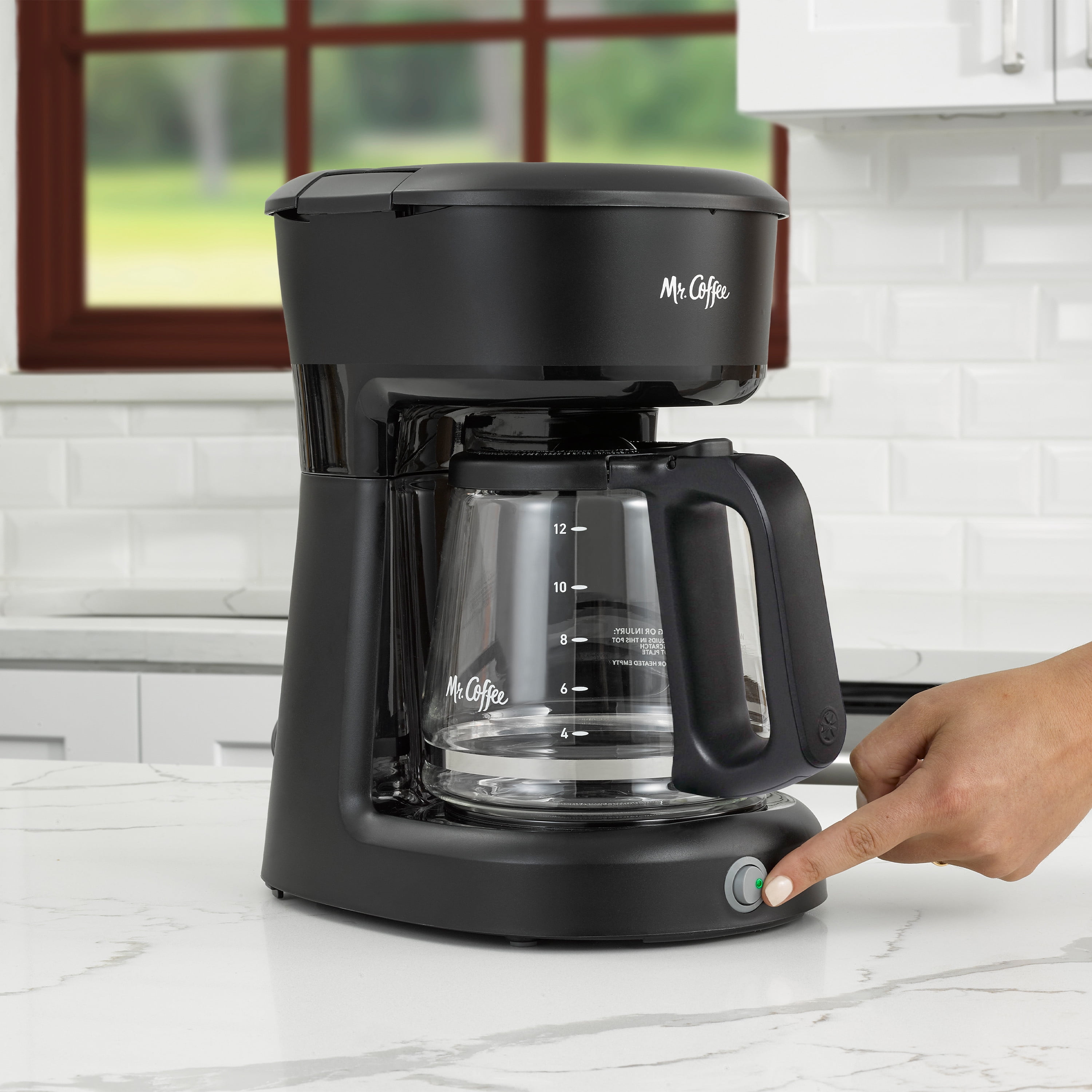 Mr. Coffee Coffee Maker, Switch, 12 Cup