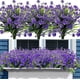 thumbnail image 1 of 2026 10 Bundles Artificial Flowers Fake Outdoor Plants Faux UV Resistant Flower Indoor Outside Hanging Decorations (10, Red), 1 of 5