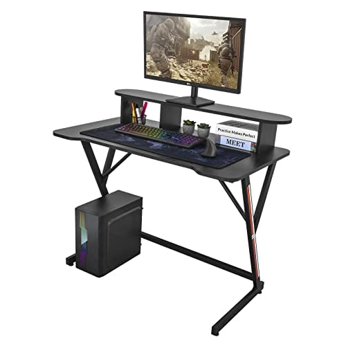 Escritorio para Computadora Top Living con Repisa Rojo TopLiving GT-Y