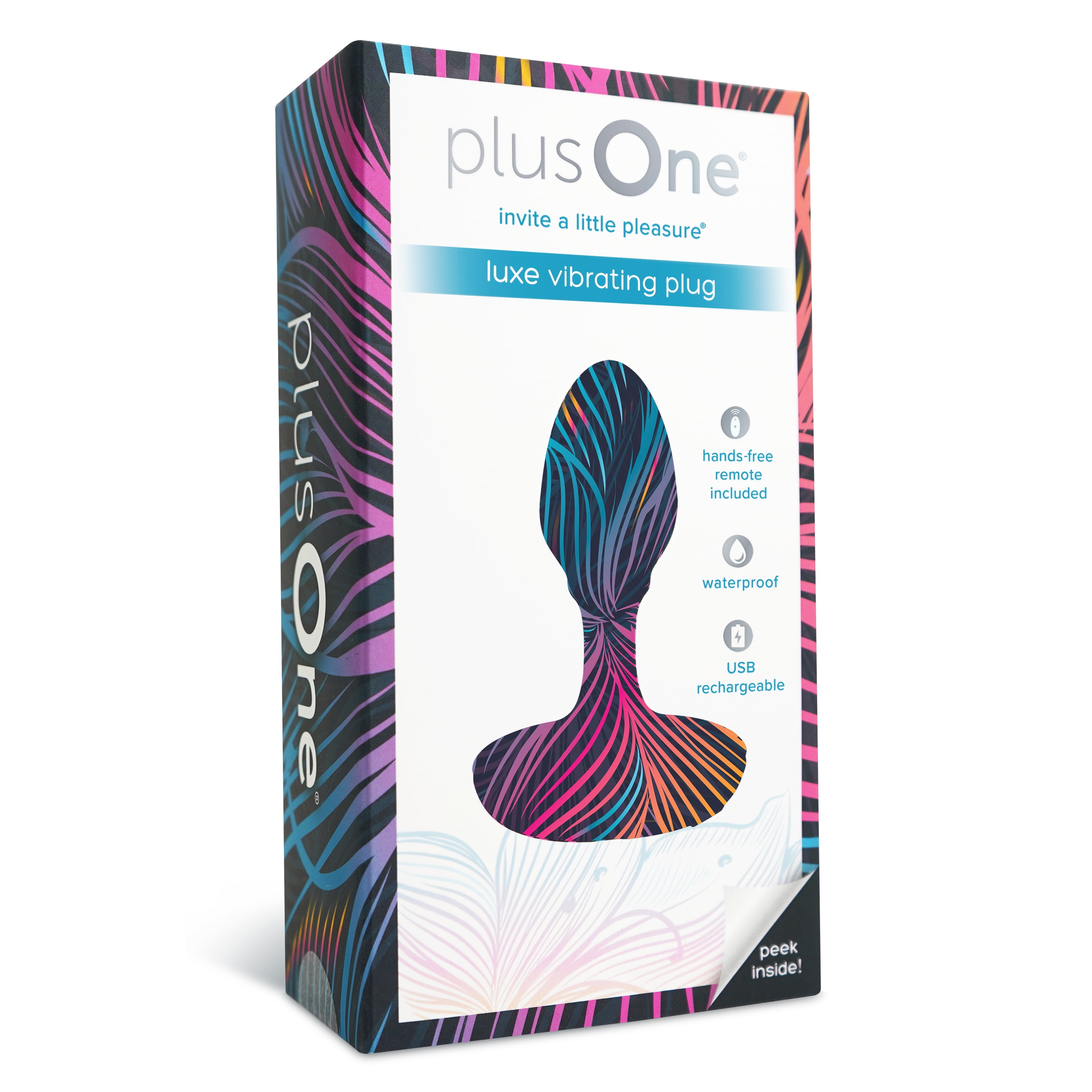 plus one vibrating plug Plus One Vibrating On The Go Plug 10 Vibration Modes Waterproof Toy New In  Box