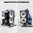 thumbnail image 3 of Chassis Rack Handle, Motherboard Case Open Aluminum Frame, ATX M ATX ITX Open Chassis Vertical Overclocking Test Platform Chassis Rack Handle, 3 of 7
