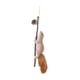 thumbnail image 4 of Estatua de ardilla decorativa coleccionable de espuma, escultura de animal decorativa y creativa 30x6cm, 4 of 9