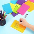 thumbnail image 2 of Early Buy Lined Sticky Notes with Lines 4x6 Self-Stick Notes 6 Bright Color 6 Pads, 45 Sheets/Pad, 2 of 7