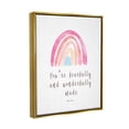 thumbnail image 3 of Stupell Industries Psalm 139:14 Rainbow Religious Painting Gold Floater Framed Art Print Wall Art, 25 x 31, 3 of 9