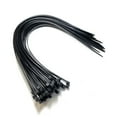 thumbnail image 2 of Varpoolfaye 100Pcs 10'' Black Zip Ties Heavy Duty Nylon Cable Ties UV Resistant Outdoor, Indoor, 2 of 4