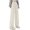 White, variant on Krdevn Girls Drawstring Wide Leg Casual Pants Elastic High Waist Loose Flow Fit Soft Easy Care Trousers Street Sports School Daily All Season Versatile Wear,9-10 Years