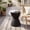 Black, variant on VENTOPYR 19" Hourglass Magnesium Oxide Side Table, Round Accent End Table for Living Room, Bedroom, Patio, Black