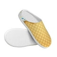 thumbnail image 3 of Yiaed White Ice Cream Print Slippers Fuzzy Warm Cozy Slippers Non Slip House Slippers For Indoor Outdoor Slippers House Slippers-37/38, 3 of 7