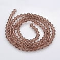 thumbnail image 2 of Bicone Glass Beads Strands Faceted Purple 3.5x3mm Hole: 1mm about 113~115pcs/strand 36~36.5cm, 2 of 3
