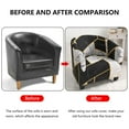 thumbnail image 5 of 1*Sofa Cover Tub Chair for Armchairs Tub Sofa Slipcover Polyester Fiber Club Chair Slipcover Stretch Armchair Slipcover Removable Washable Sofa Couch Cover for Dining Living Room Reception, 5 of 5