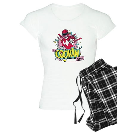 

CafePress - Power Rangers It s Cookin Time - Women s Light Pajamas