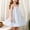Blue, variant on ITSAME Girls Slip Dress Cotton Breathable A-Line Lightweight Summer Casual Comfy Dress Blue Size 3T
