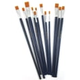 thumbnail image 2 of 12 Pc Paint Brushes Set Nylon Brush Oil Watercolor Artist Acrylic Painting Art, 2 of 7