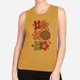 thumbnail image 2 of Daisy Ho Ho Ho Women's Muscle Tank Medium Antique Gold, 2 of 5