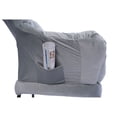 thumbnail image 3 of Light gray fabric, stable steel frame - Enjoy comfort in the living room, 3 of 6
