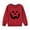 Red, variant on Odeerbi Kids Boys Girls Halloween Crewneck Sweatshirts Fall Winter Cotton Sweatshirt Kids Kids Cute Solid Color Halloween Print Long Sleeve Sweatshirts Top Kids Clothes Orange