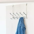 thumbnail image 2 of Inter Design 469676 Hanger Rack Over the Door, Chrome, 2 of 2