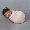 thumbnail image 4 of Wukai St. Patrick's Day4 Newborn Knotted Baby Beanie Hat for Boy Girl Baby Cute Cap Infant Beanies,0-6 months, 4 of 6