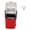 Red US Plug, variant on BIMZUC Electric Popcorn Popper Maker Machine Portable Hot Air Corn Popping Gadget for Home Parties Gatherings Holiday Gifts Red 220V EU Plug Fast Heating Easy Clean (10.63 inches / 27 cm)