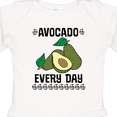 thumbnail image 4 of Inktastic Avocado Every Day Boys or Girls Long Sleeve Baby Bodysuit, 4 of 5